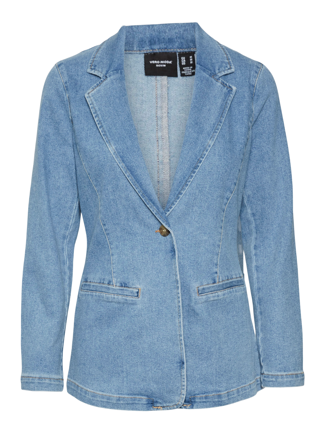 VMMAGNOLIA Blazer - Medium Blue Denim