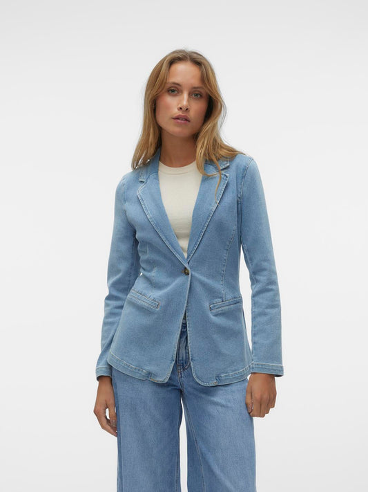 VMMAGNOLIA Blazer - Medium Blue Denim