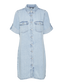 VMJENNIE Dress - Light Blue Denim