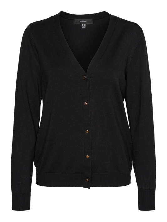 VMSILJE Knit Cardigan - Black