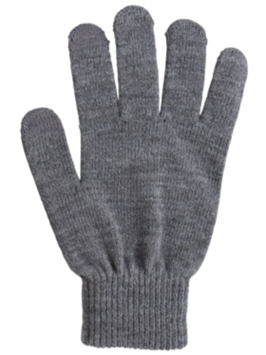 PCNEW Gloves - Dark Grey Melange