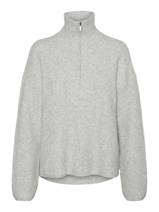 VMSTAZIE Pullover - Light Grey Melange