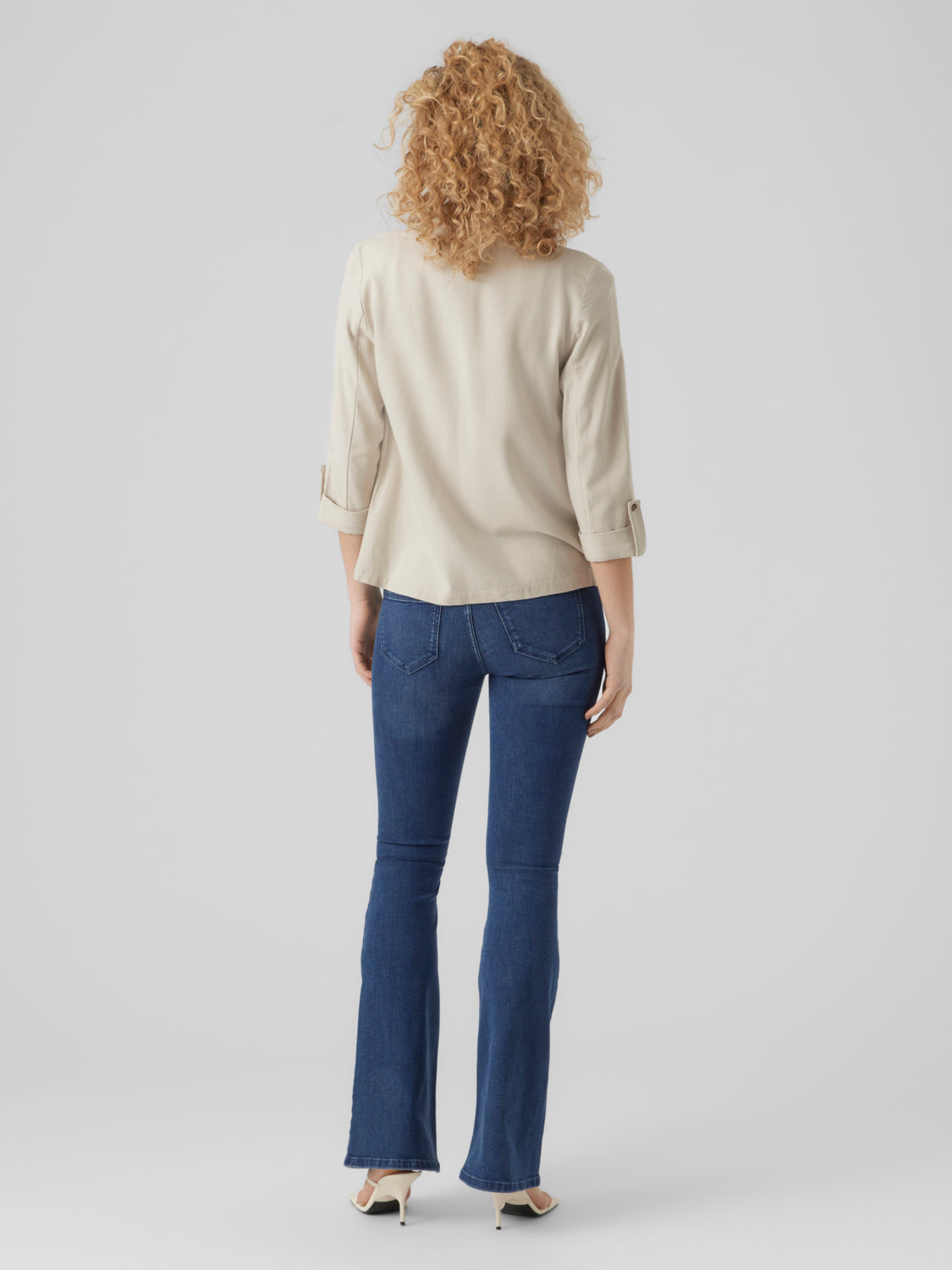 VMJESMILO Blazer - Silver Lining