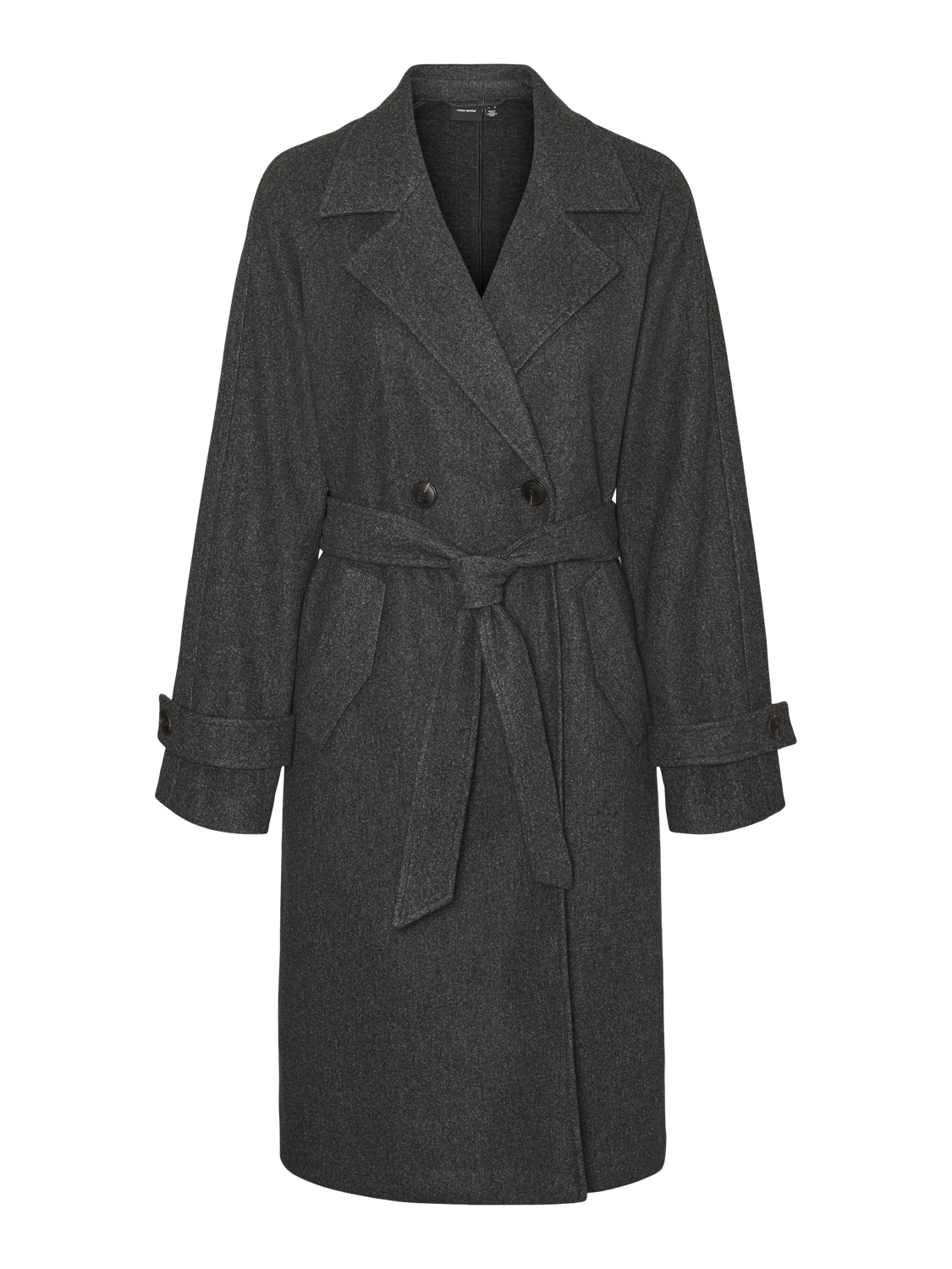 VMMIA Coat - Dark Grey Melange