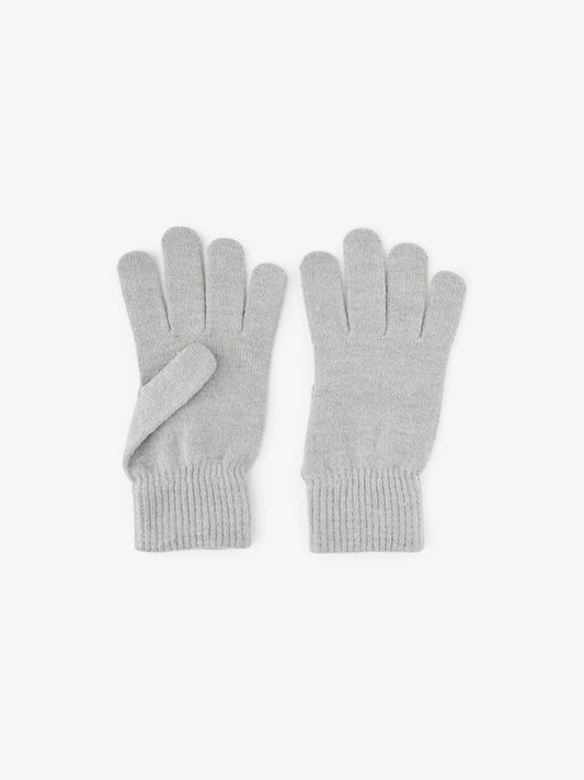 PCNEW Gloves - light grey melange